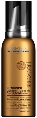 L'Oréal Professionnel Série Expert Nutrifier Night treatment Intenzívna nočná starostlivosť pre suché a krehké vlasy