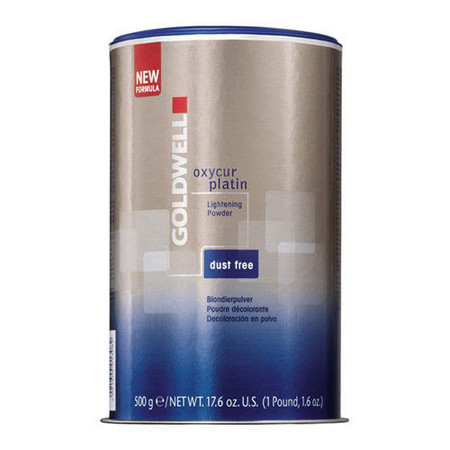 Goldwell Oxycur Platin Lightening Powder Dust Free Hochleistungs-Blondierpulver