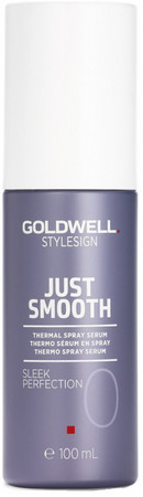 Goldwell StyleSign Just Smooth Sleek Perfection serum to protect hair from heat