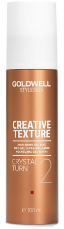 Goldwell StyleSign Creative Texture Crystal Turn Hochglänzendes Gel-Wachs