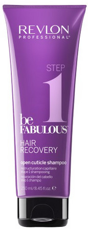 Revlon Professional Be Fabulous Recovery Step 1 Open Cuticle Shampoo hĺbkové čistiaci šampón pre suché a poškodené vlasy