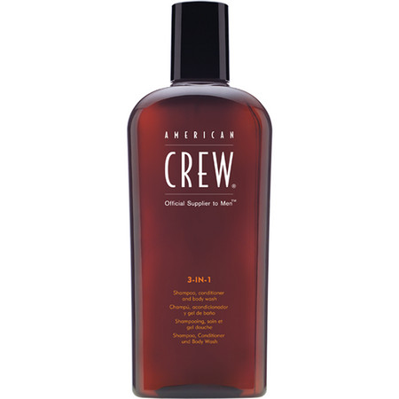American Crew 3-in-1 šampón, kondicionér a sprchový gél v jednom