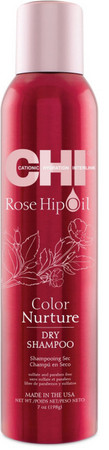 CHI Rose Hip Oil Dry Shampoo suchý šampon pro barvené vlasy