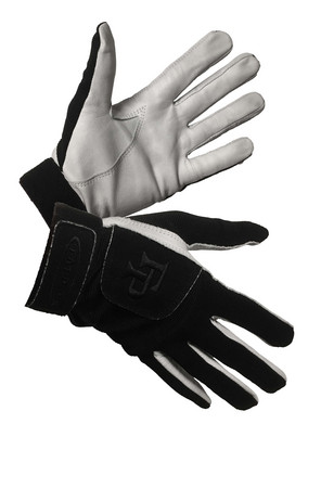 Fat Pipe Leather All Black Florbalové rukavice