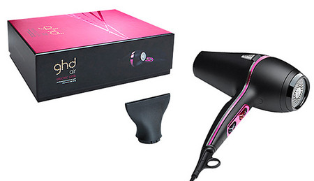 ghd Electric Pink Air Hair Dryer powerful hair dryer, limited edition