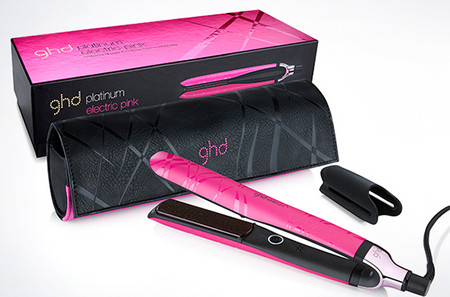 ghd Electric Pink Platinum limited charity edition