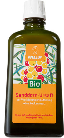 Weleda Sea Buckthorn Juice Sanddornsaft ohne Zucker zur Unterstützung der Immunität