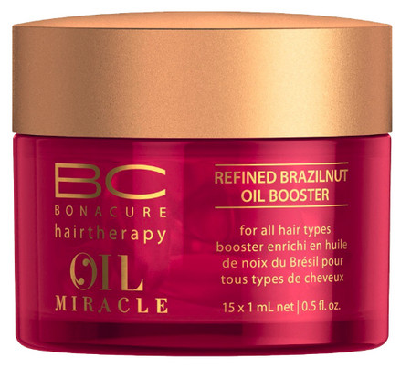 Schwarzkopf Professional Bonacure Oil Miracle Brazilnut Oil Refined Oil Booster capsules with a highly concentrated treatment oil