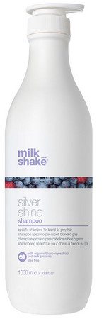 Milk_Shake Silver Shine Shampoo Spezielles Shampoo für graues oder blondes Haar