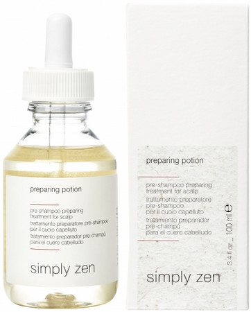 Simply Zen Preparing Potion zklidňující péče na vlasy před šamponováním
