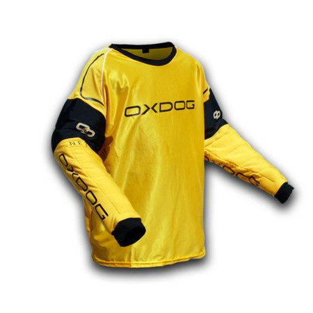 OxDog BLOCKER GOALIE SHIRT junior orange/black Goalkeeper jersey