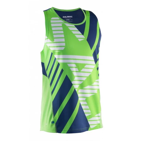 Salming Race Singlet Men Lizard/Deep Blue Unterhemd