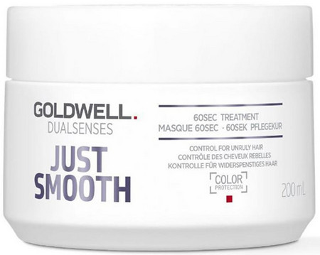 Goldwell Dualsenses Just Smooth 60sec Treatment express regeneration mask for unruly hair