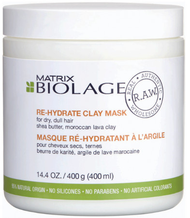 Biolage R.A.W. Nourish Re-Hydrate Clay Mask Shampoo für Haarglanz
