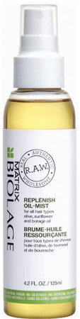 Matrix Biolage R.A.W. Nourish Replenish Oil pure natural care oil spray