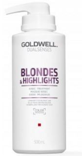 Goldwell Dualsenses Blondes & Highlights 60sec Treatment regeneračná maska na vlasy