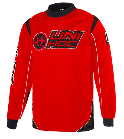 Unihoc OPTIMA neon red/black Torwart Trikot