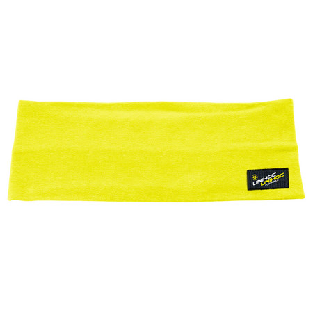 Unihoc Omega wide neon yellow Headband