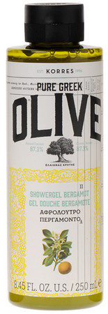Korres Pure Greek Olive Showergel Bergamot sprchový gél s vôňou bergamotu