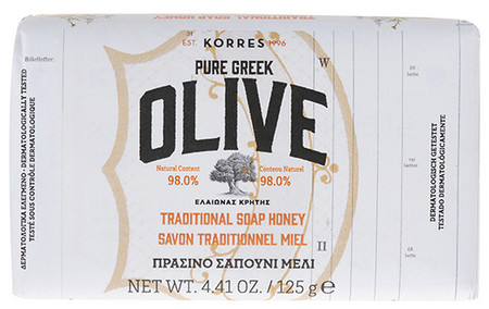Korres Pure Greek Olive Traditional Soap Honey