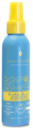 Macadamia Sun Shield Dry Oil Veil suchý olej na vlasy