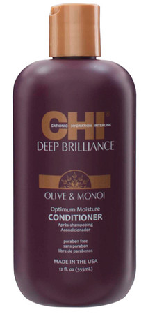 CHI Deep Brilliance Optimum Moisture Conditioner hydratačný kondicionér pre suché a poškodené vlasy