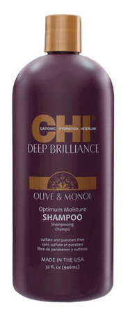 CHI Deep Brilliance Optimum Moisture Shampoo hydratačný šampón