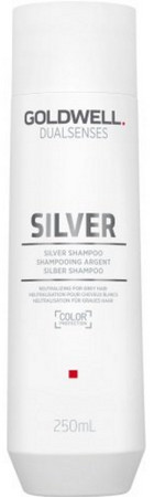 Goldwell Dualsenses Silver Shampoo Silbershampoo zur Neutralisierung von warmen Reflexen