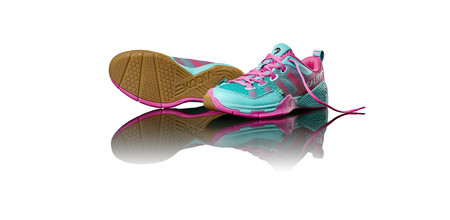Salming Kobra Women Turquoise/Pink Sálová obuv