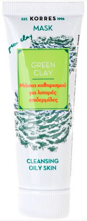 Korres Green Clay Deep Cleansing Mask Tiefenwirksame Reinigungsmaske