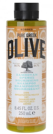 Korres Pure Greek Olive Nourishing Shampoo šampon pro suché a poškozené vlasy