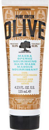 Korres Pure Greek Olive Nourishing Mask for Dry and Damaged vyživujúci maska pre poškodené vlasy