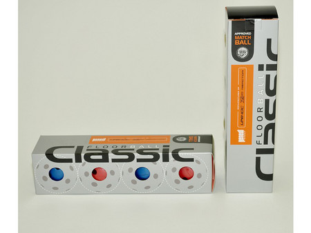 Unihoc Classic mixed colours 4-pack Sada míčků