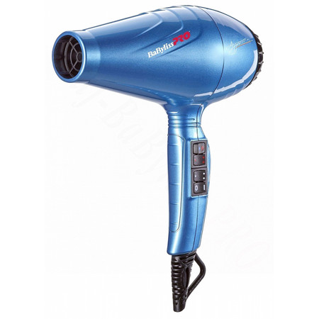 BaByliss PRO Azzurro Ionic 2100W Ultra light professional hair dryer