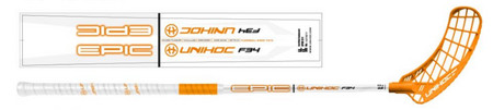 Unihoc EPIC 34 SMU white/neon orange Florbalová hokejka