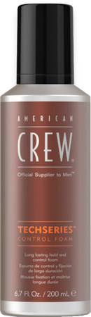 American Crew Tech Series Control Foam tužicí pěna na vlasy