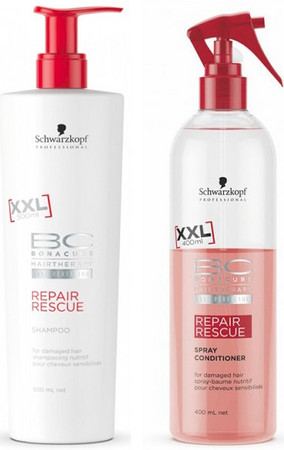 Schwarzkopf Professional Bonacure Repair Rescue Duopack XXL XXL sada pro poškozené vlasy