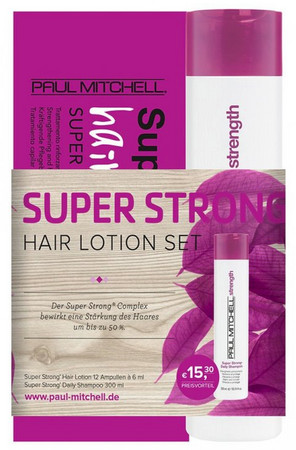 Paul Mitchell Super Strong Super Strong Hair Lotion & Shampoo posilující péče pro zcitlivělé vlasy