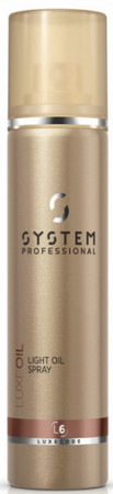 System Professional LuxeOil Light Oil Spray ľahký olejový sprej s keratínom