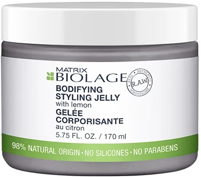 Biolage R.A.W. Bodifying Styling Jelly texturizing lemon jelly