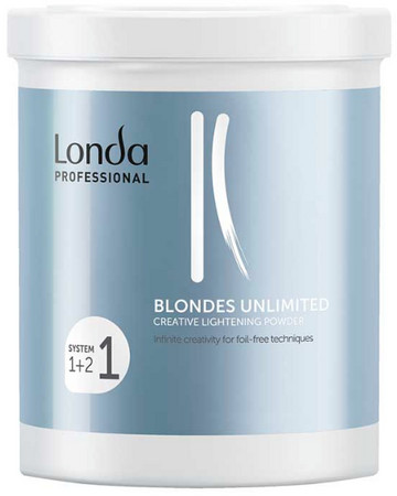 Londa Professional Blondes Unlimited Creative Lightening Powder zosvetľujúci prášok pre techniky voľných rúk