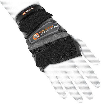 Shock Doctor Wrist 3-Strap Support – 824 Armband