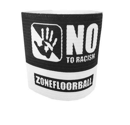 Zone floorball NO TO RACISM Kapitän Band
