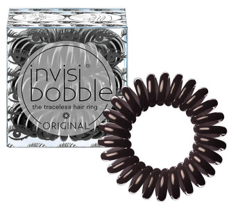 Invisibobble Original Original Luscious Lash kovovo čierna gumička do vlasov