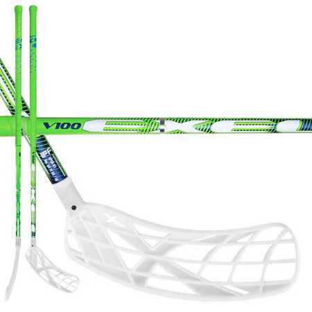 Exel V100 2.9 green round X-blade Florbalová hokejka