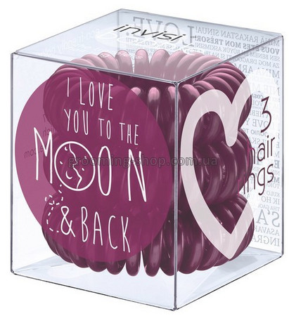 Invisibobble Original Sweet Plum (To The Moon edition) hair band
