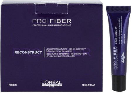 L'Oréal Professionnel Pro Fiber Reconstruct Concentrate regenerační koncentrát pro silně poškozené vlasy