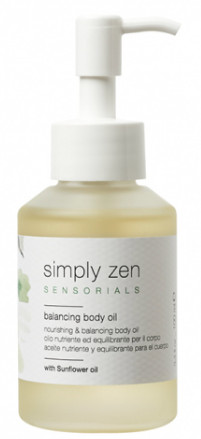 Simply Zen Sensorials Balancing Body Oil telový olej s harmonizujúci drevitou vôňou