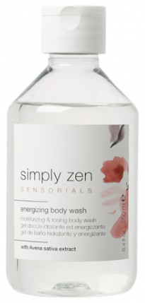 Simply Zen Sensorials Energizing Body Wash shower gel with an energizing fragrance