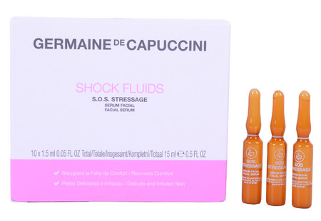 Germaine de Capuccini Options Shock Fluids S.O.S. Stressage pleťové sérum pro velmi citlivou, reaktivní pleť